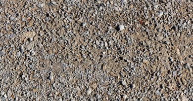 brown and gray stone fragments