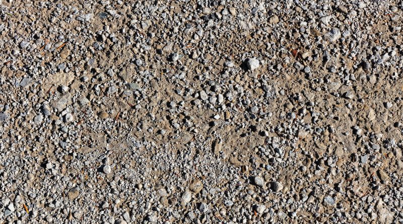 brown and gray stone fragments