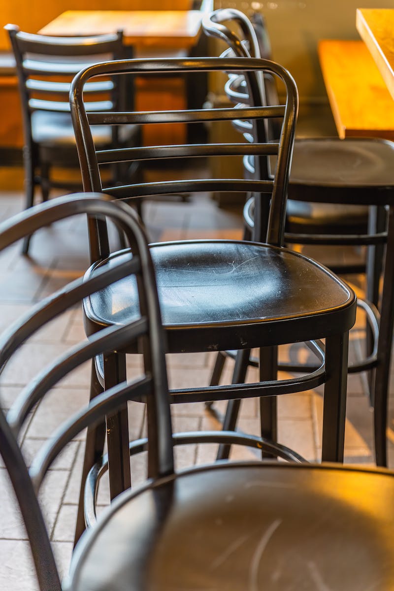 Old Fashioned Chairs in Bar